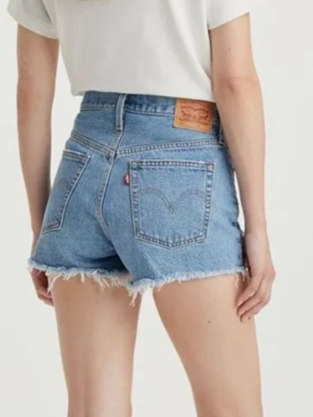 LEVI'S 501 Women's Origional High Rise BUtton Fly Denim Shorts